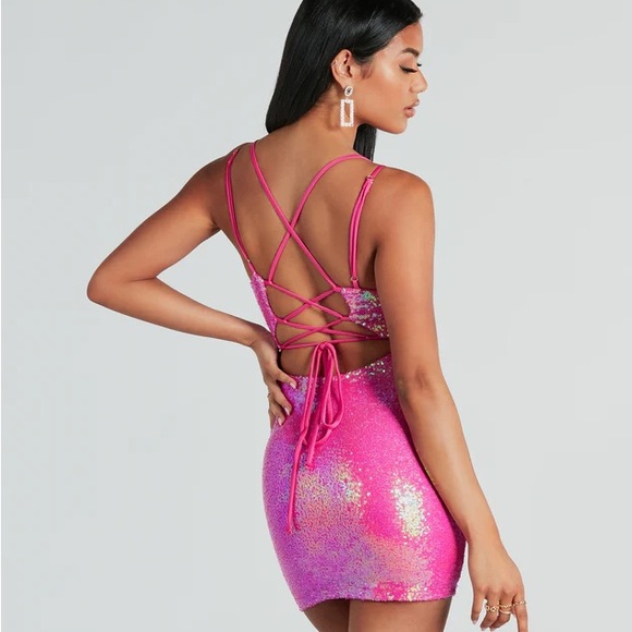 Sparkly sequin dress - Picture 3 of 4